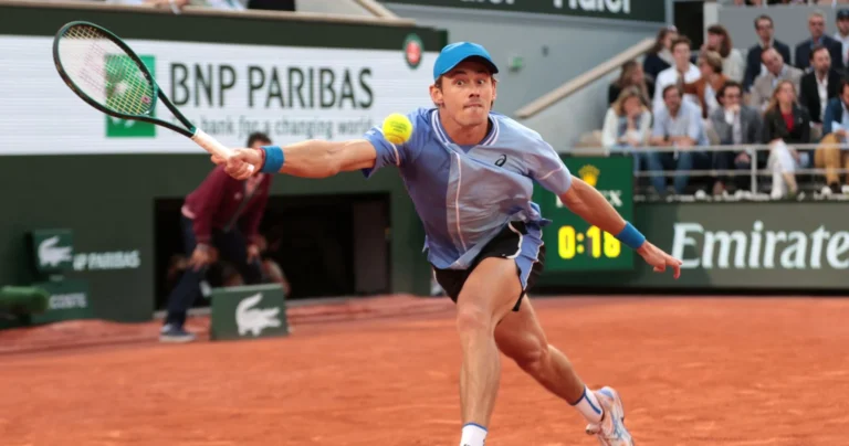 Alex de minaur roland garros 2024