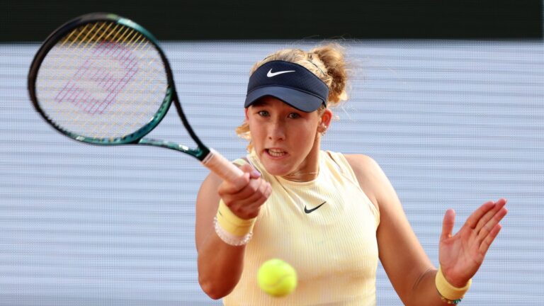 Mirra andreeva roland garros